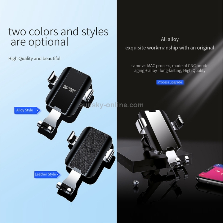 JOYROOM ZS-179 Metal Car Dashboard Gravity Bracket (Black) JOYROOM ZS-179 Metal Car Dashboard Gravity Bracket (Black)