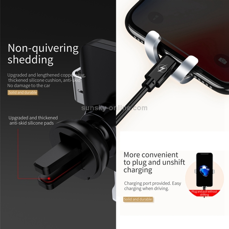 JOYROOM ZS-180 Blue Light Car Tempered Glass Dashboard Gravity Bracket (Black) JOYROOM ZS-180 Blue Light Car Tempered Glass Dashboard Gravity Bracket (Black)