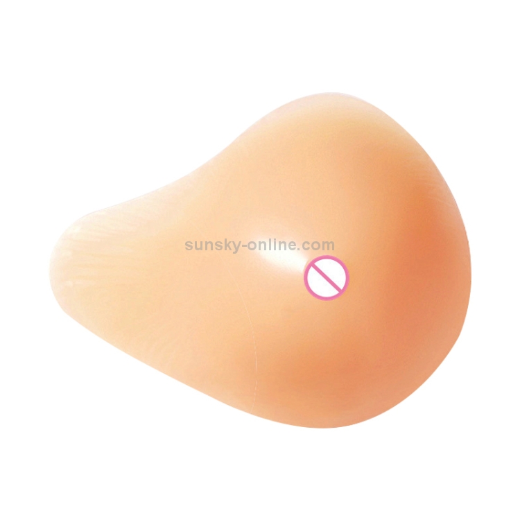 AS8 Spiral Shape Postoperative Rehabilitation Fake Breasts Silicone Breast  Pad Nipple Cover 500g/Right