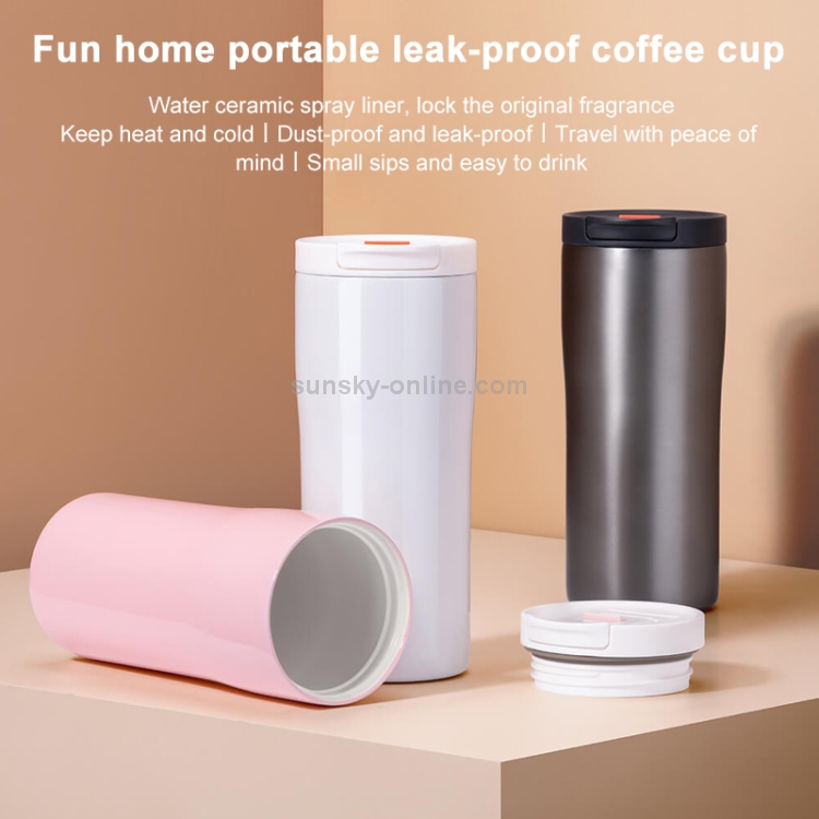 Original Xiaomi Youpin Funjia Portable leak-proof Coffee Cup (White)