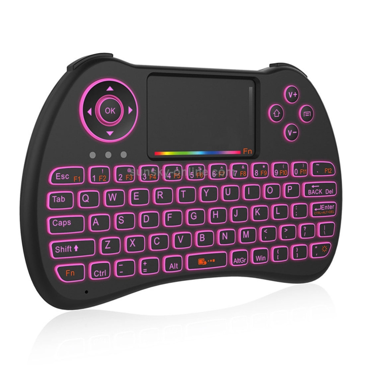 Tastiera QWERTY Mini Air Mouse wireless H9 da 2,4 GHz con