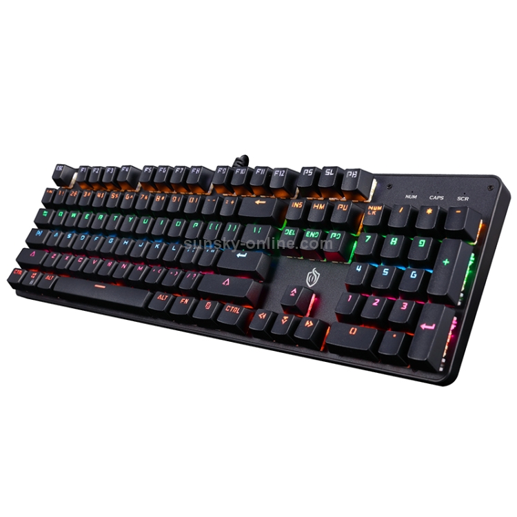 MSEZ HJK910-10 104-keys Dual-color Keycap Colorful Backlit
