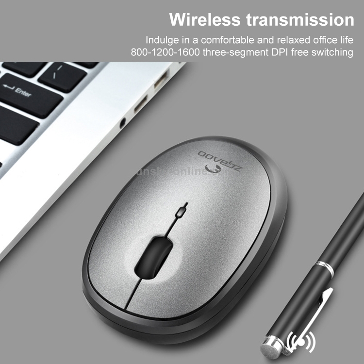 ZGB 007 2.4G Computer Laptop Wireless Mini Mouse (White) - B6