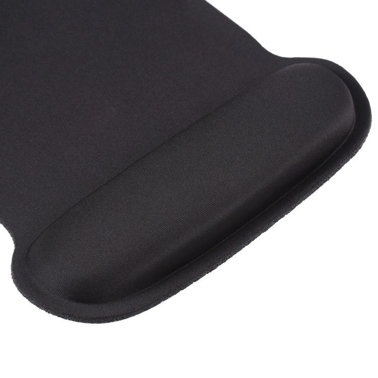 Alfombrilla de ratón para ordenador de espuma viscoelástica de gel para reposamuñecas (negro) - 3