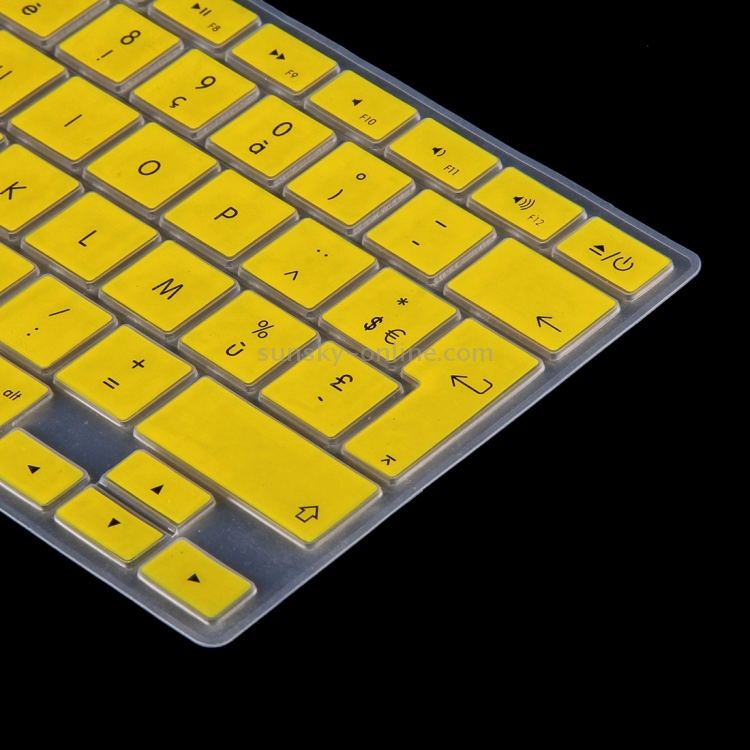 10 PCS Colorized Apple Laptop Silicone Keyboard Protector Protective Film for Macbook 13.3 inch & 15.4 inch & 17 inch, EU Version / French, Random Color Delivery 10 PCS Colorized Apple Laptop Silicone Keyboard Protector Protective Film for Macbook 13.3 inch & 15.4 inch & 17 inch, EU Version / French, Random Color Delivery