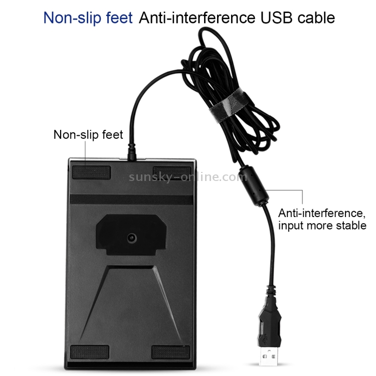 Keypad Braid Seenda USB Braid Cable Numpad 22 Keys Mechanical Numeric Keypad ...