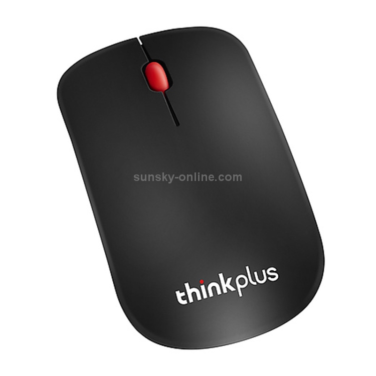 Lenovo thinkplus Bluetooth 4.0 Mouse inalámbrico portátil con Bluetooth (negro) - 1