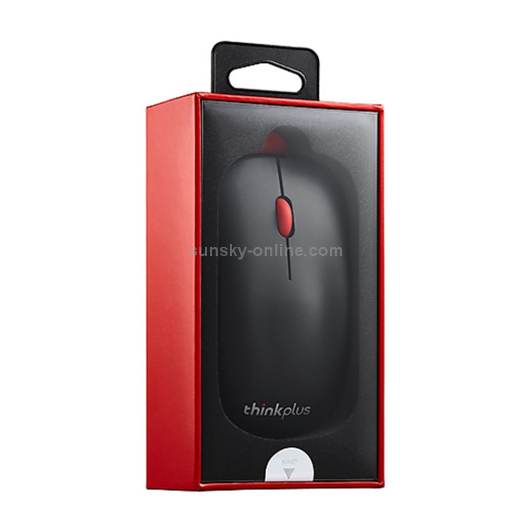 Lenovo thinkplus Bluetooth 4.0 Mouse inalámbrico portátil con Bluetooth (negro) - 4