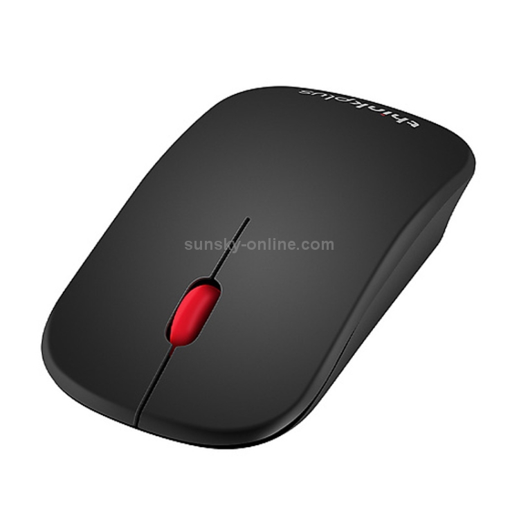 Ratón inalámbrico Bluetooth portátil de estilo empresarial Lenovo thinkplus (negro) - 1