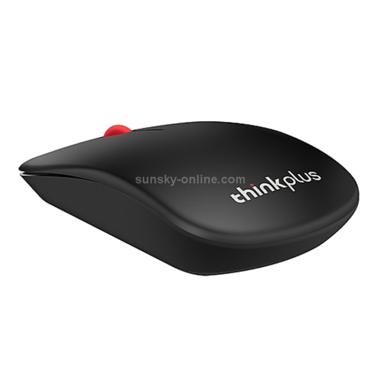 Ratón inalámbrico Bluetooth portátil de estilo empresarial Lenovo thinkplus (negro) - 3