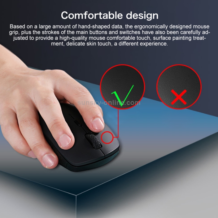 Original Lenovo HOWARD Wireless Bluetooth +2.4G Wireless Mouse For PC  Laptop