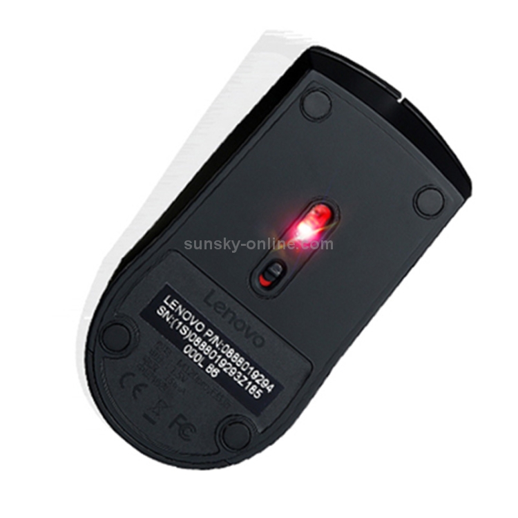 Souris sans fil Lenovo M120 Pro Fashion Office Red Dot (noire)
