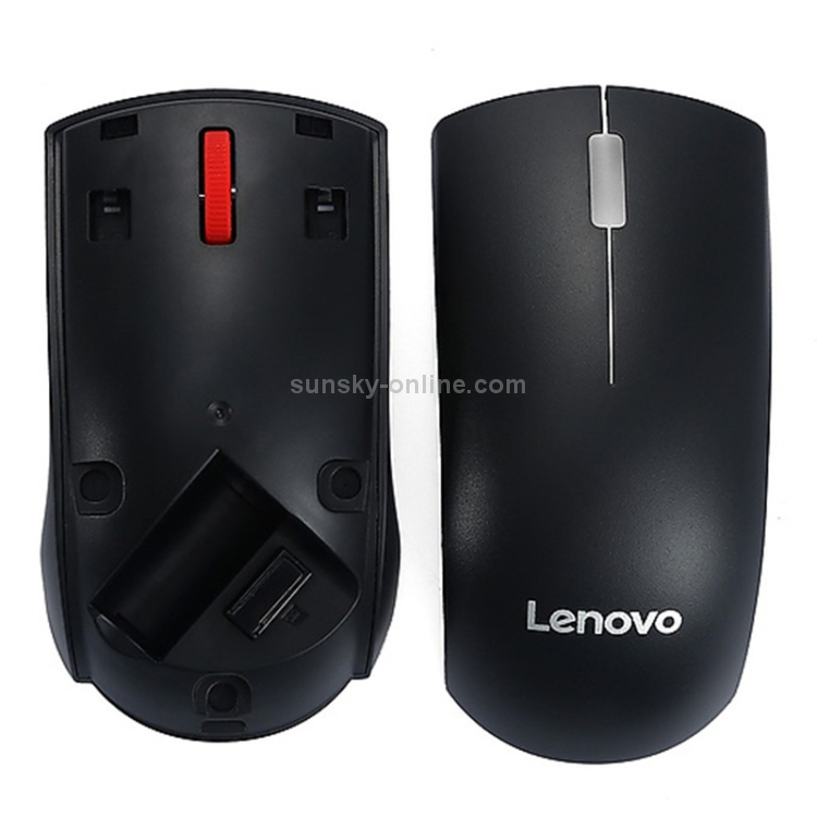 Ratón inalámbrico Lenovo M120 Pro Fashion Office Red Dot (negro) - 2