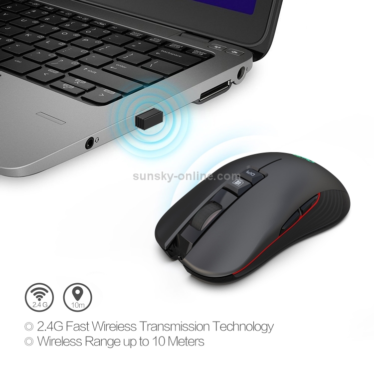 Computer Laptop Unique Pattern Optical Mice Mobile Wireless Mouse 2.4G Portable for Notebook New York Skyline PC 