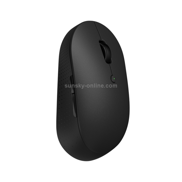 Ratón silencioso de modo dual Xiaomi 2.4G inalámbrico Bluetooth 4.2 original (negro) - 1