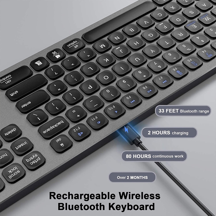 Clavier Bluetooth rechargeable sans fil WIWU MKB-03