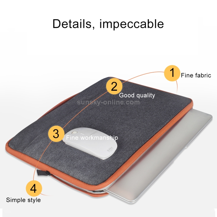 SUNSKY - 11.6 pulgadas Moda Casual Poliéster + Nylon Bolso para computadora portátil  Maletín Funda para portátil