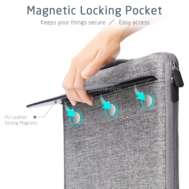 ESR 13 inch Magnetic Locking Pocket Design Water Resistant Sleeve Bag ESR 13 inch Magnetic Locking Pocket Design Water Resistant Sleeve Bag