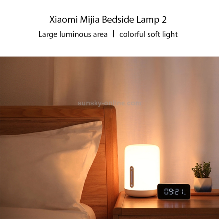 Lampe de chevet d'origine Xiaomi Mijia 2 LED veilleuse tactile et contrôle  intelligent