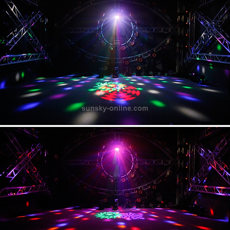 DJ Lumière • Disco • Répond au son • RGB • Équipement DJ • Stage DJ •  Lumière de fête