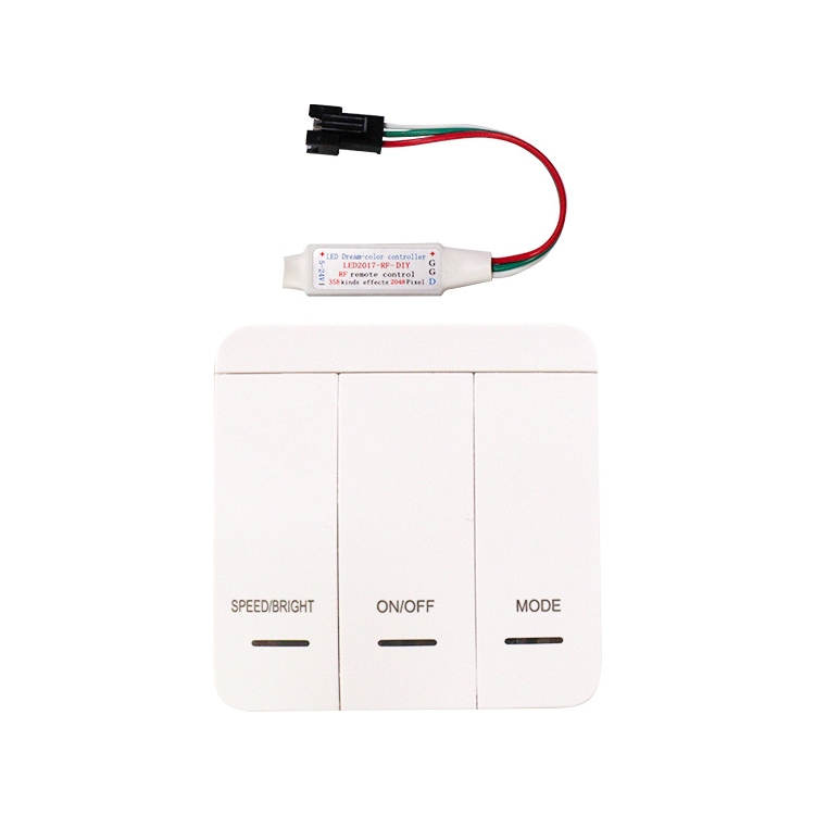 Wireless Flowing Water Controller for LED Strip Light DC12-24V (White)