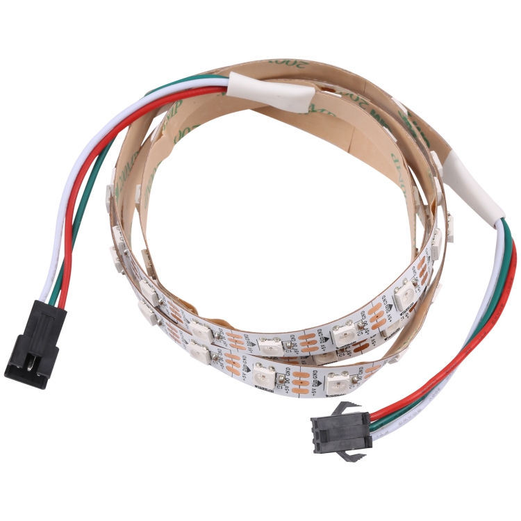 WS2812B 5050 SMD LED RGB Bare Board Rope Light, 30 LED/m, DC 5V, Length: 1m