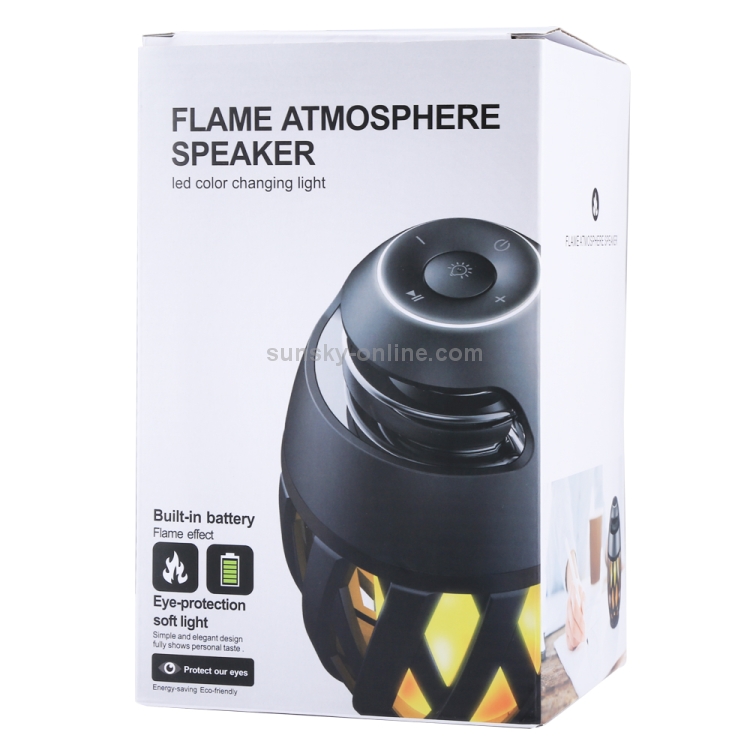 A1C 5W Bluetooth V4.2 USB Charging Portable Smart LED Flame Atmosphere Lamp Night Light with Stereo Sound Bluetooth Speaker, Effective Bluetooth Distance: 10m A1C 5W Bluetooth V4.2 USB Charging Portable Smart LED Flame Atmosphere Lamp Night Light with Stereo Sound Bluetooth Speaker, Effective Bluetooth Distance: 10m
