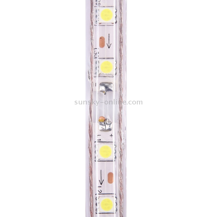 pcning 3M Tira Luces LED Recortable Exterior Impermeable 220V con Enchufe,  SMD 5730 120 leds/m IP67 Tiras LED Blanco 4000K 3 Metros Light Strip  (Blanco, 3) : .es: Iluminación