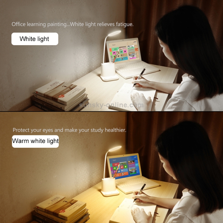 Acquista Lampada da scrivania Studio da ufficio Luci a LED Lampada da  tavolo ricaricabile tramite USB Dimmerazione magnetica Proteggi gli occhi  Lampada da notte per camera da letto MYY