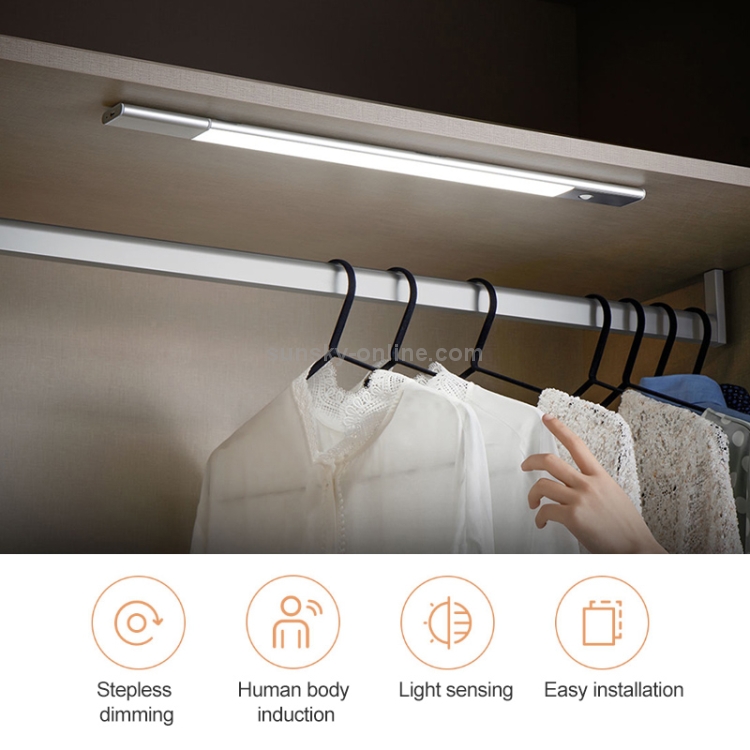Original Xiaomi Youpin EZVALO 4W 4000K Luz blanca LED Luz de armario  inteligente inalámbrica Luz de