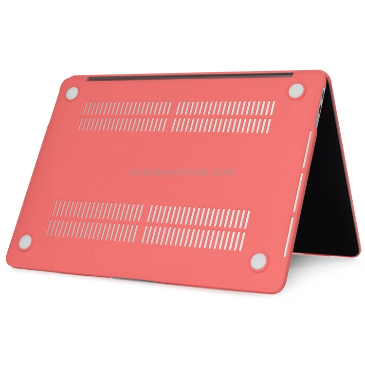 Laptop Matte Hard Protective Case for MacBook Air 13.3 inch A1466 (2012 - 2017) / A1369 (2010 - 2012)(Coral Red) Laptop Matte Hard Protective Case for MacBook Air 13.3 inch A1466 (2012 - 2017) / A1369 (2010 - 2012)(Coral Red)