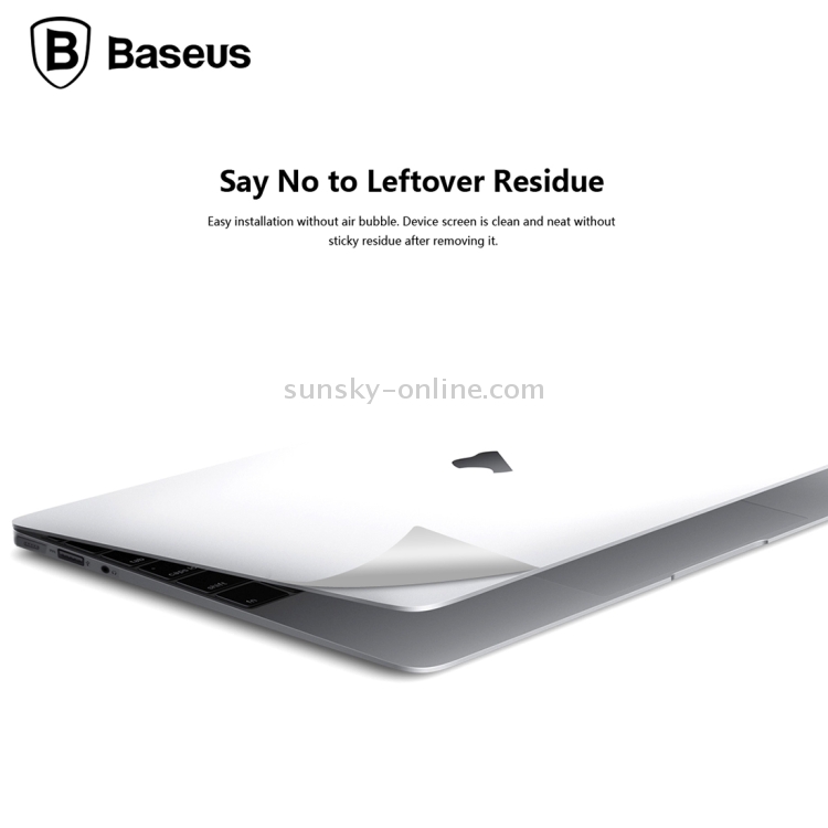 3 PCS Baseus for Macbook Air 11 inch 4H Surface Hardness Anti-scratch Screen Protector Packages Protective Film Cover Kit(1 x 3M Upper Film + 1 x 3M Lower Film + 1 x PET Whole Film)(Silver) 3 PCS Baseus for Macbook Air 11 inch 4H Surface Hardness Anti-scratch Screen Protector Packages Protective Film Cover Kit(1 x 3M Upper Film + 1 x 3M Lower Film + 1 x PET Whole Film)(Silver)