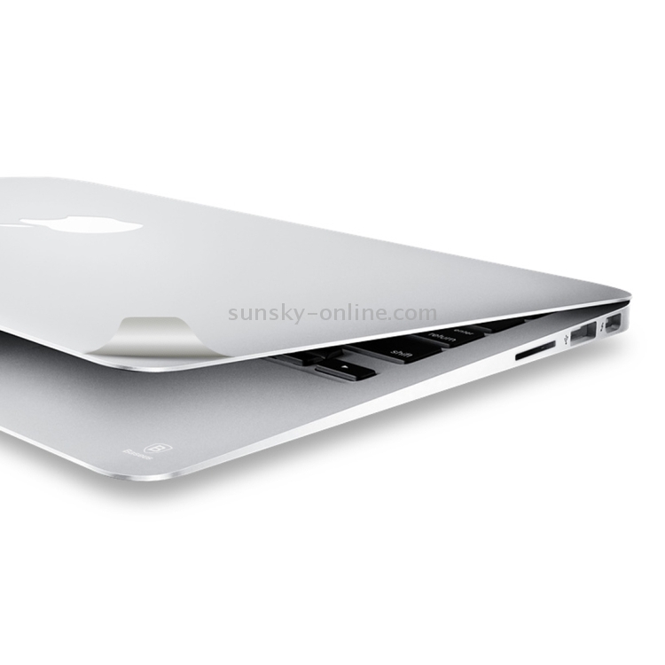 3 PCS Baseus for Macbook Air 13 inch 4H Surface Hardness Anti-scratch Screen Protector Packages Protective Film Cover Kit(1 x 3M Upper Film + 1 x 3M Lower Film + 1 x PET Whole Film)(Silver) 3 PCS Baseus for Macbook Air 13 inch 4H Surface Hardness Anti-scratch Screen Protector Packages Protective Film Cover Kit(1 x 3M Upper Film + 1 x 3M Lower Film + 1 x PET Whole Film)(Silver)