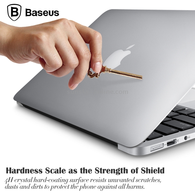3 PCS Baseus for Macbook Air 13 inch 4H Surface Hardness Anti-scratch Screen Protector Packages Protective Film Cover Kit(1 x 3M Upper Film + 1 x 3M Lower Film + 1 x PET Whole Film)(Silver) 3 PCS Baseus for Macbook Air 13 inch 4H Surface Hardness Anti-scratch Screen Protector Packages Protective Film Cover Kit(1 x 3M Upper Film + 1 x 3M Lower Film + 1 x PET Whole Film)(Silver)