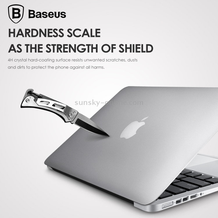 3 PCS Baseus for Macbook Pro Retina 13 inch 4H Surface Hardness Anti-scratch Screen Protector Packages Protective Film Cover Kit(1 x 3M Upper Film + 1 x 3M Lower Film + 1 x PET Whole Film)(Silver) 3 PCS Baseus for Macbook Pro Retina 13 inch 4H Surface Hardness Anti-scratch Screen Protector Packages Protective Film Cover Kit(1 x 3M Upper Film + 1 x 3M Lower Film + 1 x PET Whole Film)(Silver)