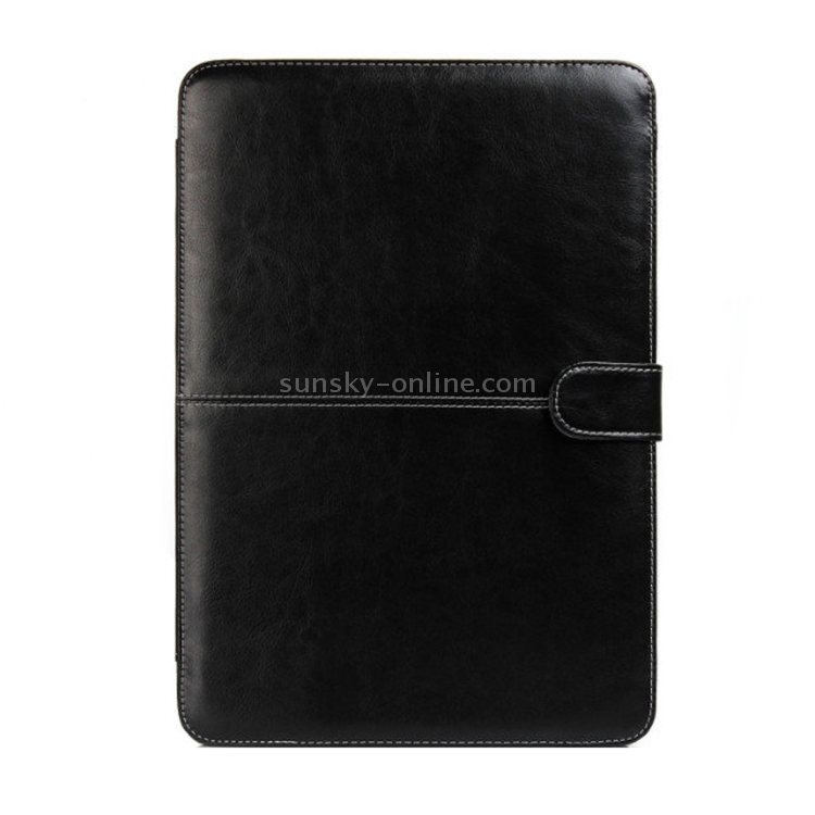 For Macbook Pro 15.4 inch Laptop Crazy Horse Texture Horizontal Flip Leather Case (Black) For Macbook Pro 15.4 inch Laptop Crazy Horse Texture Horizontal Flip Leather Case (Black)