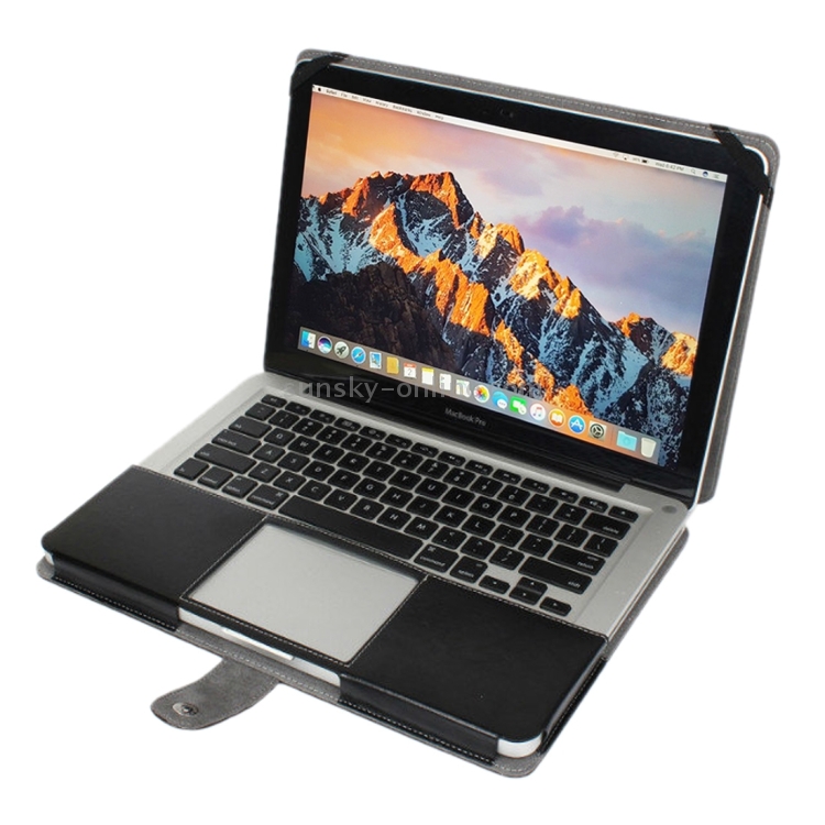 For Macbook Pro 15.4 inch Laptop Crazy Horse Texture Horizontal Flip Leather Case (Black) For Macbook Pro 15.4 inch Laptop Crazy Horse Texture Horizontal Flip Leather Case (Black)