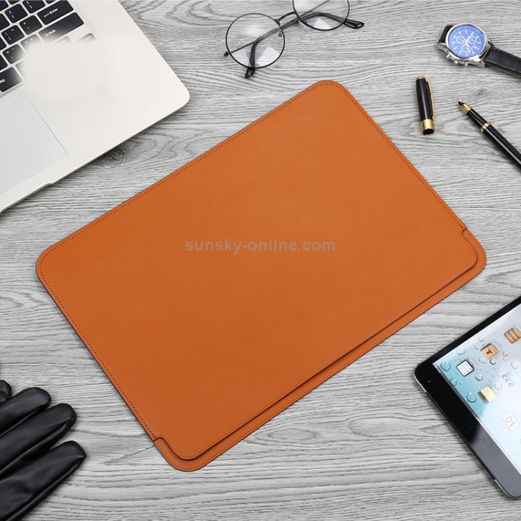 TOTUDESIGN Leather Protection Case for MacBook Air/Pro 13 inch (Brown) TOTUDESIGN Leather Protection Case for MacBook Air/Pro 13 inch (Brown)