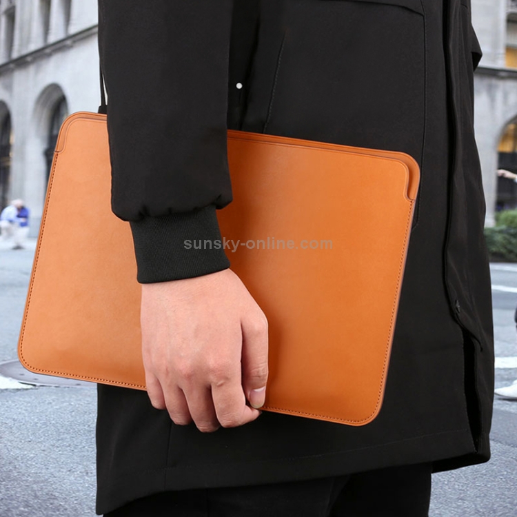 TOTUDESIGN Leather Protection Case for MacBook Air/Pro 13 inch (Brown) TOTUDESIGN Leather Protection Case for MacBook Air/Pro 13 inch (Brown)