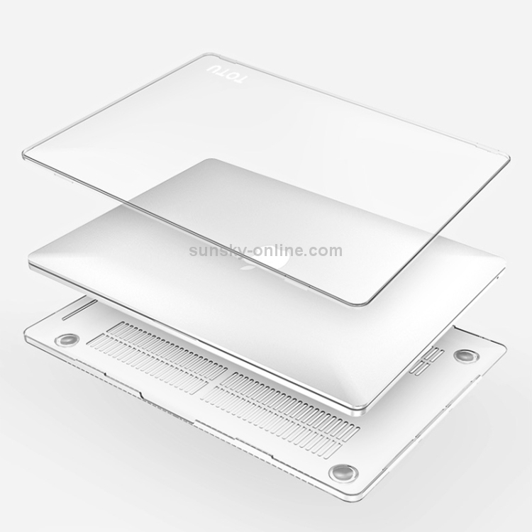 TOTUDESIGN Brisk Series ABMacBook Air 01 / 13 2 in 1 PC Buckle Integrated Molding Transparent Protective Case + Silicone Keyboard Film Set for MacBook Air 13.3 inch TOTUDESIGN Brisk Series ABMacBook Air 01 / 13 2 in 1 PC Buckle Integrated Molding Transparent Protective Case + Silicone Keyboard Film Set for MacBook Air 13.3 inch