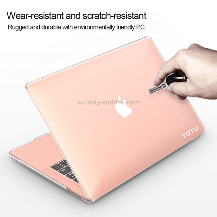 TOTUDESIGN Brisk Series ABMacBook Air 01 / 13 2 in 1 PC Buckle Integrated Molding Transparent Protective Case + Silicone Keyboard Film Set for MacBook Air 13.3 inch TOTUDESIGN Brisk Series ABMacBook Air 01 / 13 2 in 1 PC Buckle Integrated Molding Transparent Protective Case + Silicone Keyboard Film Set for MacBook Air 13.3 inch