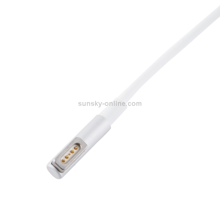45W 60W 85W Adaptador de corriente Cargador Cable magnético con punta en L para Apple Macbook (Blanco) - 2