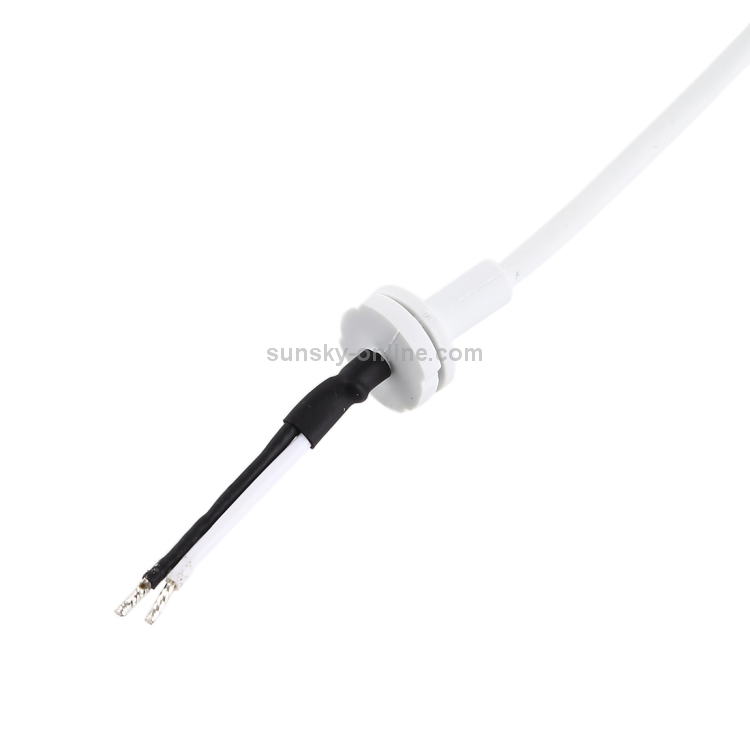 45W 60W 85W Adaptador de corriente Cargador Cable magnético con punta en L para Apple Macbook (Blanco) - 3
