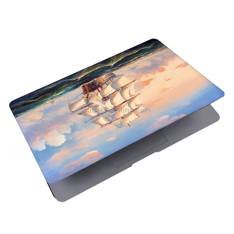 RS-542 Colorful Printing Laptop Plastic Protective Case for MacBook Air 11.6 inch A1465 (2012 - 2015) / A1370 (2010 - 2011)