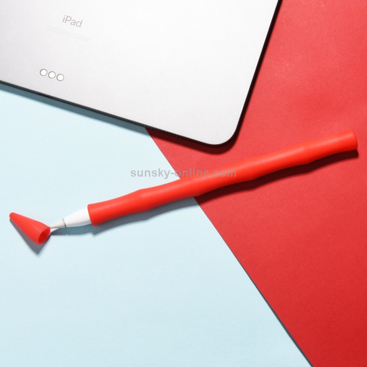 BG5 Wavy Split Stylus Pen Silicone Protective Cover for Apple Pencil 2(Yellow) BG5 Wavy Split Stylus Pen Silicone Protective Cover for Apple Pencil 2(Yellow)
