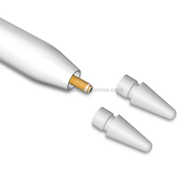 Puntas de lápiz de repuesto para Apple Pencil 1/2 (blanco) - B2