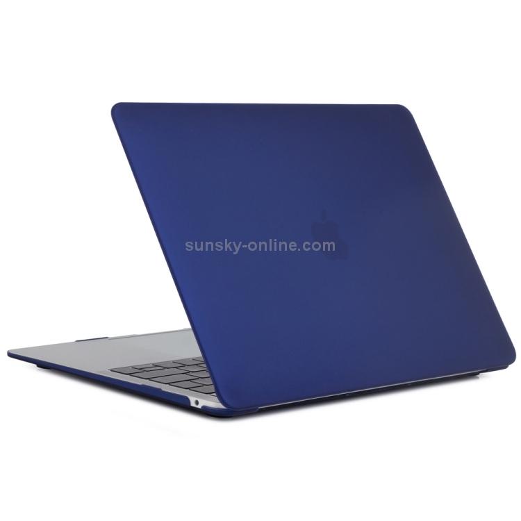 ENKAY Hat-prince 3 in 1 Frostedl Shell + US Version Ultra-thin TPU Keyboard Protective Film + Dust Plug for MacBook Air 2018 A1932(Blue) ENKAY Hat-prince 3 in 1 Frostedl Shell + US Version Ultra-thin TPU Keyboard Protective Film + Dust Plug for MacBook Air 2018 A1932(Blue)