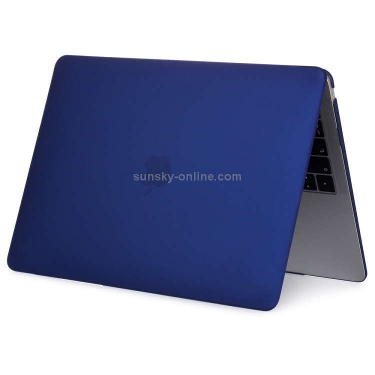ENKAY Hat-prince 3 in 1 Frostedl Shell + US Version Ultra-thin TPU Keyboard Protective Film + Dust Plug for MacBook Air 2018 A1932(Blue) ENKAY Hat-prince 3 in 1 Frostedl Shell + US Version Ultra-thin TPU Keyboard Protective Film + Dust Plug for MacBook Air 2018 A1932(Blue)