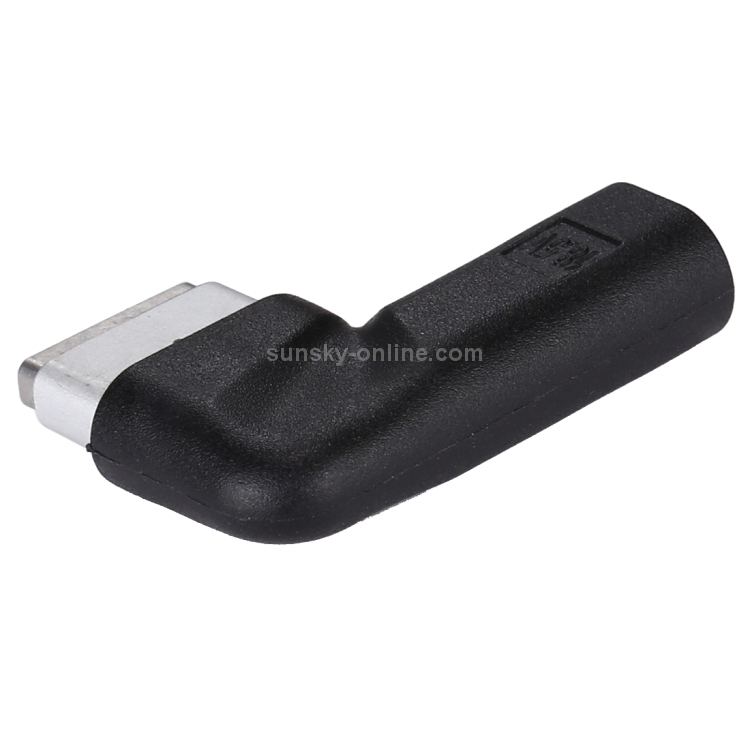 USB-C / Type-C Female to 5 Pin MagSafe 2 (T-Shaped) Male Charge Adapter(Black) USB-C / Type-C Female to 5 Pin MagSafe 2 (T-Shaped) Male Charge Adapter(Black)