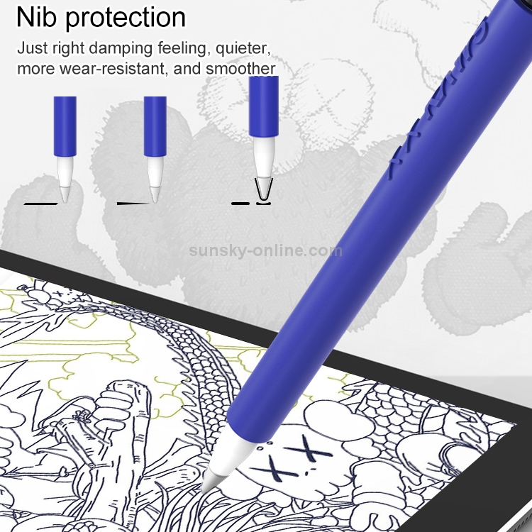 LOVE MEI For Apple Pencil 2 Middle Finger Shape Stylus Pen Silicone Protective Case Cover (Purple) LOVE MEI For Apple Pencil 2 Middle Finger Shape Stylus Pen Silicone Protective Case Cover (Purple)
